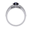 Excellent I1/G 0.80Ct Natural Diamond 14K Solid Gold Prong Set Bridal Engagement Ring Set Band 12.20MM