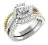 I1/G 1.75Ct Not Enhanced Diamond Jewelry 14Kt Solid Gold Bridal Ring Engagement Band Set Appraisal