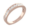 I1/G Real 3.75TCW Diamond 14kt White / Yellow / Rose Gold Excellent Bridal Engagement Ring Set Band 8.00MM