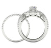 Huge I1/G 1.90Ct Natural Diamond Jewelry Prong Set Bridal Engagement Ring Band Set 14Kt Solid Gold