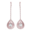 Appraisal I1/G Huge 2.30Ct Not Enhanced Diamond 14Kt Solid Gold Excellent Fashion Drop Dangle Earrings 2.35Inch
