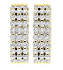 I1/G Huge 2.00Ct Real Diamond Jewelry 14Kt Solid White / Yellow / Rose Gold Prong Set Hoop Huggies Earrings