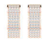 SI1/G 1.25Ct Not Enhanced Diamond 14Kt White / Yellow / Rose Gold Prong Set Hoops Huggies Earrings Appraisal