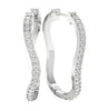 Prong Set I1/G Not Enhanced 1.50Ct Sparkly Diamond Jewelry 14K Solid Gold Hoop Huggies Earrings Appraisal