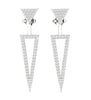 Excellent I1/G 1.00Ct Not Enhanced Diamond 14K White / Yellow / Rose Gold removable jacket Prong Set Stud Earrings