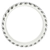 Bar Set I1/G 1.00Ct Round Brilliant Cut Diamond Jewelry 14K Solid Gold Eternity Ring Anniversary Band