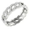 Prong Set I1/G 1.15Ct Not Enhanced Diamond 14Kt Solid Gold Excellent Eternity Anniversary Ring Band
