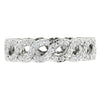 Prong Set I1/G 1.15Ct Not Enhanced Diamond 14Kt Solid Gold Excellent Eternity Anniversary Ring Band