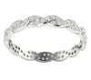 I1/G Natural 0.75Ct Diamond Eternity Engagement Ring Band Appraisal 14K White / Yellow / Rose Gold