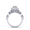 Prong Set I1/G 1.80Ct Round Brilliant Cut Diamond Designer 10.65MM Solitaire Engagement Ring Band 14K Solid Gold