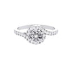 Excellent I1/G 0.30Ct Real Diamond Jewelry 14Kt Solid Gold Prong Set Solitaire Ring Engagement Band Size 4-10