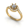 Excellent I1/G 0.30Ct Real Diamond Jewelry 14Kt Solid Gold Prong Set Solitaire Ring Engagement Band Size 4-10