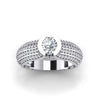 Prong & Bezel Set I1/G 1.40TCW Not Enhanced Diamond Solitaire Anniversary Ring Band 14Kt Solid Gold Appraisal
