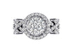 Excellent I1/G 1.25Ct Round Brilliant Cut Diamond Jewelry 14Kt White / Yellow / Rose Gold Solitaire Anniversary Ring Band