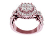 Excellent I1/G 1.25Ct Round Brilliant Cut Diamond Jewelry 14Kt White / Yellow / Rose Gold Solitaire Anniversary Ring Band