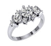 Excellent I1/G Real 1.50Ct Diamond 7.65MM Solitaire Engagement Ring Band 14Kt White Gold Appraisal