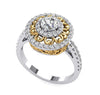 Unique I1/G 1.25TCW Not Enhanced Diamond Jewelry 14K White / Yellow / Rose Gold Solitaire Anniversary Ring Band