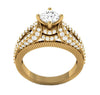 SI1/G Huge Natural 1.75TCW Diamond 14Kt Solid Gold Excellent Solitaire Engagement Ring Band 7.70MM