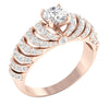 Unique I1/G Huge 1.80Ct Not Enhanced Diamond Solitaire Ring Engagement Band 14K White / Yellow / Rose Gold