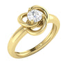 Excellent SI1/G Round Cut 0.50Ct Diamond Jewelry Solitaire Ring Engagement Band 14Kt Solid Gold
