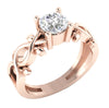 14Kt White / Yellow / Rose Gold I1/H 0.90Ct Natural Diamond Solitaire Ring Engagement Band Appraisal