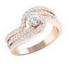 14Kt Solid Gold Appraisal Huge I1/G 1.75Ct Not Enhanced Diamond Solitaire with Accents Ring Band 11.05MM
