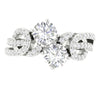 Comfort fit Polished Shiny I1/G 1.60Ct Natural Forever Us Two Stone Diamond Solitaire Ring Engagement Band