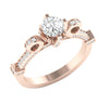 Excellent I1/G Natural 1.40Ct Diamond Jewelry 14Kt Solid Gold Comfort fit Polished Shiny Solitaire Engagement Ring Band