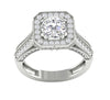 Huge I1/G 3.10Ct Natural Diamond Jwelery Prong Set 14K Solid Gold 12.90MM Solitaire Engagement Ring Band