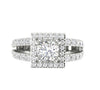 14K Solid White Gold I1/G Huge 2.25TCW Not Enhanced Diamond Jwelery Prong Set Solitaire Engagement Ring Band