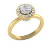 Prong Set I1/G 1.40Ct Natural Diamond Jwelery 14Kt Solid Gold Appraisal Solitaire Ring Engagement Wedding Band