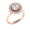 I1/G 1.30Ct Ladies Round Brilliant Cut Diamond Prong Set Solitaire Ring Anniversary Band 14K White / Yellow / Rose Gold