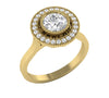 I1/G 1.30Ct Ladies Round Brilliant Cut Diamond Prong Set Solitaire Ring Anniversary Band 14K White / Yellow / Rose Gold