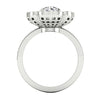 Excellent Huge I1/G Round Brilliant Cut 2.10Ct Diamond 14K Solid Gold Prong Set Solitaire Engagement Ring Band