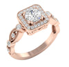 Huge I1/G 1.50Ct Not Enhanced Diamond Jewelry 14Kt White / Yellow / Rose Gold Appraisal Solitaire Anniversary Ring Band