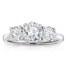 14Kt Solid Gold I1/G 1.01Ct Not Enhanced Diamond Prong Set 3 Stone Ring Anniversary Band Appraisal
