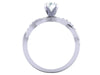 I1/G Real 1.25Ct Diamond 14K White / Yellow / Rose Gold Comfort fit Polished Shiny Bridal Engagement Ring Set Band