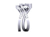 I1/G Genuine 1.80Ct Diamond 14K Solid Gold Comfort fit Polished Shiny Bridal Ring Engagement Set Band