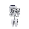 SI1/G 0.75Ct Natural Diamond 14Kt White / Yellow / Rose Gold Engagement Bridal Ring Set Band Appraisal
