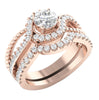 I1/G 1.75Ct Not Enhanced Diamond Jewelry 14Kt Solid Gold Bridal Ring Engagement Band Set Appraisal