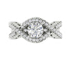 Huge I1/G 1.90Ct Natural Diamond Jewelry Prong Set Bridal Engagement Ring Band Set 14Kt Solid Gold