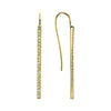 14Kt Solid Gold VS1/F 0.65Ct Natural Diamond Jewelry Prong Set Dangle Chandelier Earrings Appraisal