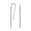 14Kt Solid Gold VS1/F 0.65Ct Natural Diamond Jewelry Prong Set Dangle Chandelier Earrings Appraisal