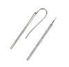 14Kt Solid Gold VS1/F 0.65Ct Natural Diamond Jewelry Prong Set Dangle Chandelier Earrings Appraisal