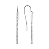 14Kt Solid Gold VS1/F 0.65Ct Natural Diamond Jewelry Prong Set Dangle Chandelier Earrings Appraisal