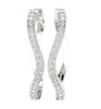 Prong Set I1/G Not Enhanced 1.50Ct Sparkly Diamond Jewelry 14K Solid Gold Hoop Huggies Earrings Appraisal