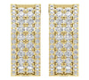 Sparkly I1/G Huge 2.50Ct Natural Diamond Jewelry 0.75Inch 14K Solid Gold Excellent Hoop Huggies Earrings