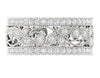 Excellent SI1/G 1.75Ct Round Diamond 14Kt Solid Gold Designer Eternity Ring Wedding Band 9.55MM