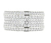 Prong Set I1/G Huge 3.25Ct Natural Diamond Eternity Anniversary Ring Band 14Kt White / Yellow / Rose Gold