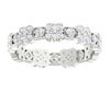 Unique I1/G Huge 2.25Ct Round Brilliant Cut Diamond Jewelry Prong Set Eternity Ring Engagement Band 14Kt White / Yellow / Rose Gold